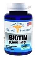 Biotin 5.000 Mcg x 100 Softgels