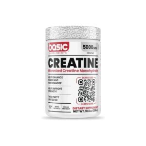 Creatina Basic - 60 Servicios Unflavoured 300Gr