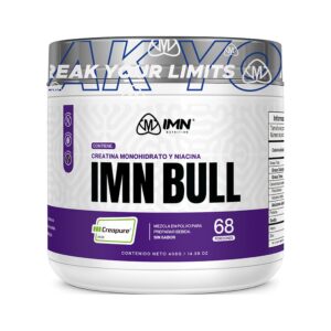 IMN BULL Creatina Monohidrato + Niacina Creapure® Monohidratada 408g
