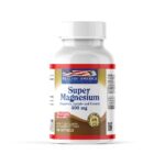Super Magnesium Formula 400 Mg 100 Softgels (Magnesium Citrate, Aspartate, And Lactate)