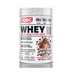 Whey Basic - 2 Lb Mocha Java Chip